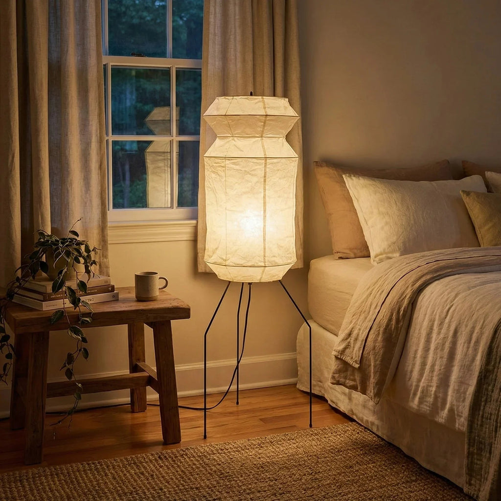 Akari Hourglass UF3-L6 Floor Lamp | wildoxy