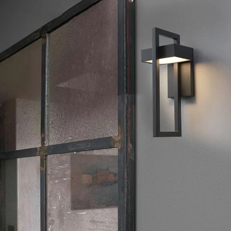 Modern Outdoor Wall Light | Scandinavian Aluminium LED Wall Lamp | Wildoxy