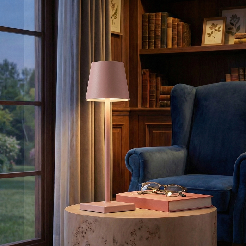 Control Dimmable Rechargeable LED Table Lamp - Wildoxy