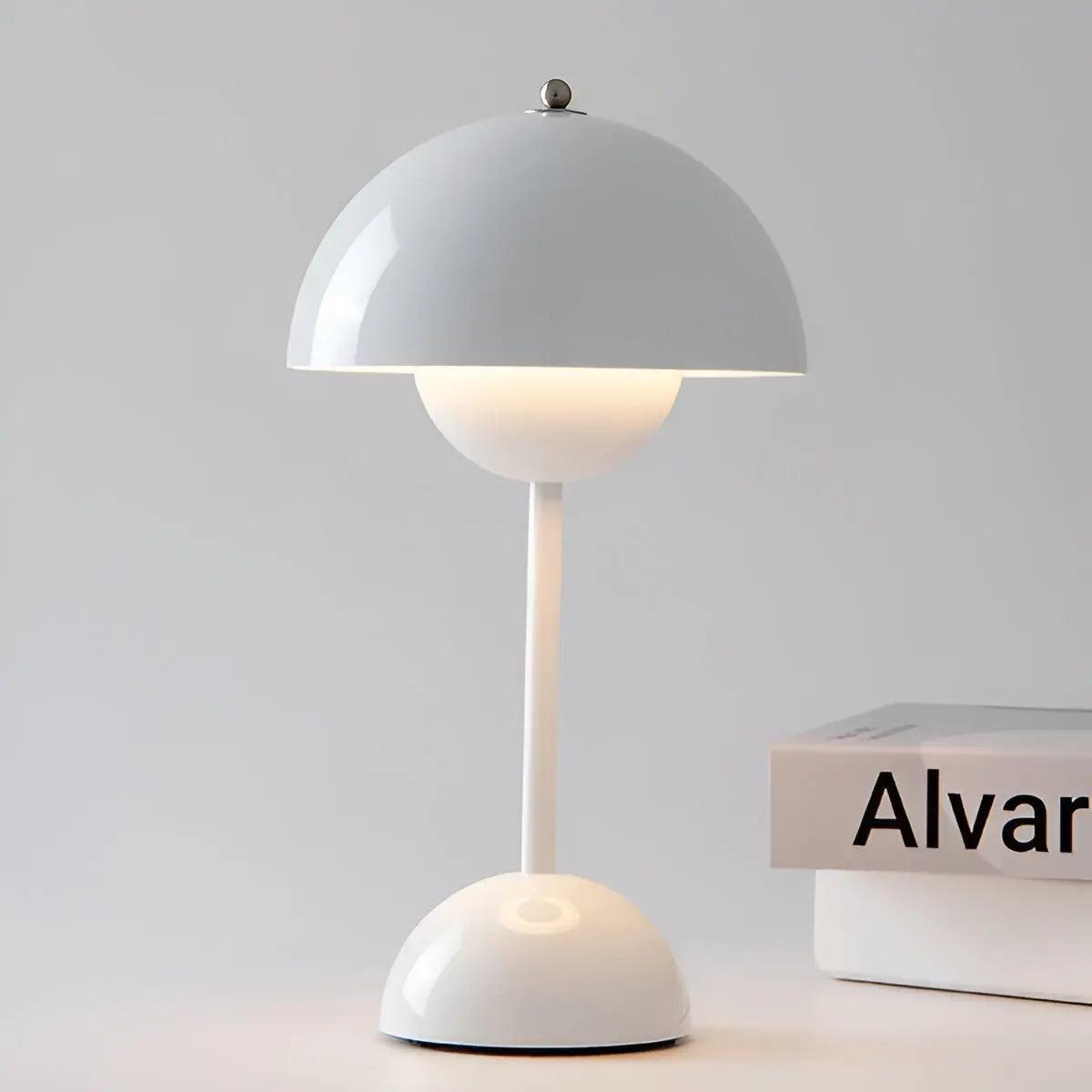Lumera Modern LED Table Lamp — Minimal Ambient Design, Clean Silhouette