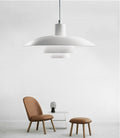HygeLux Scandi Umbrella Pendant Light — Ready to Install Includes LED Bulb