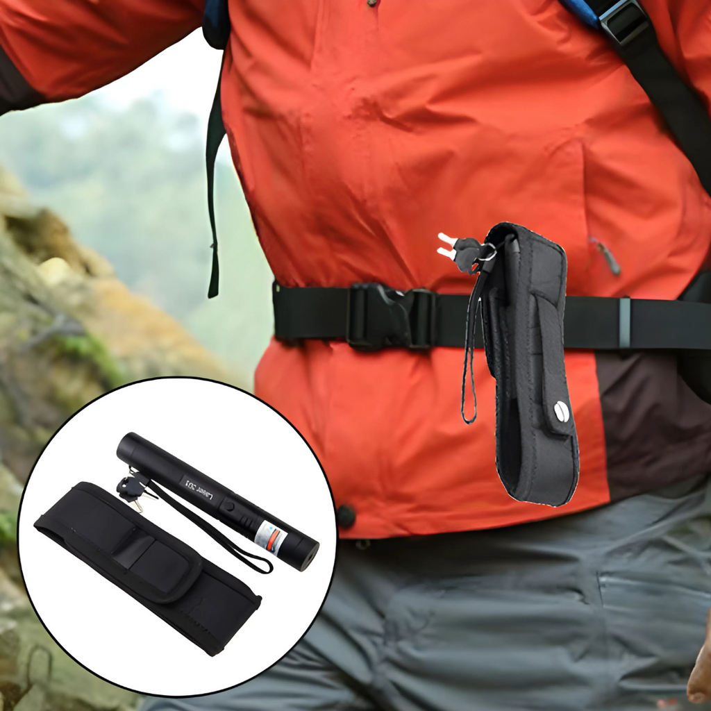 Laserpointer — Einstellbarer Fokus, USB-aufladbar, 10,000m