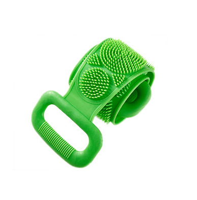 AuraFlex Silicone Body Scrub Brush — Gentle Exfoliating & Circulation Massager