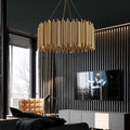Gilded Nest Chandelier — Elaborate Design and Rich Gold Finish