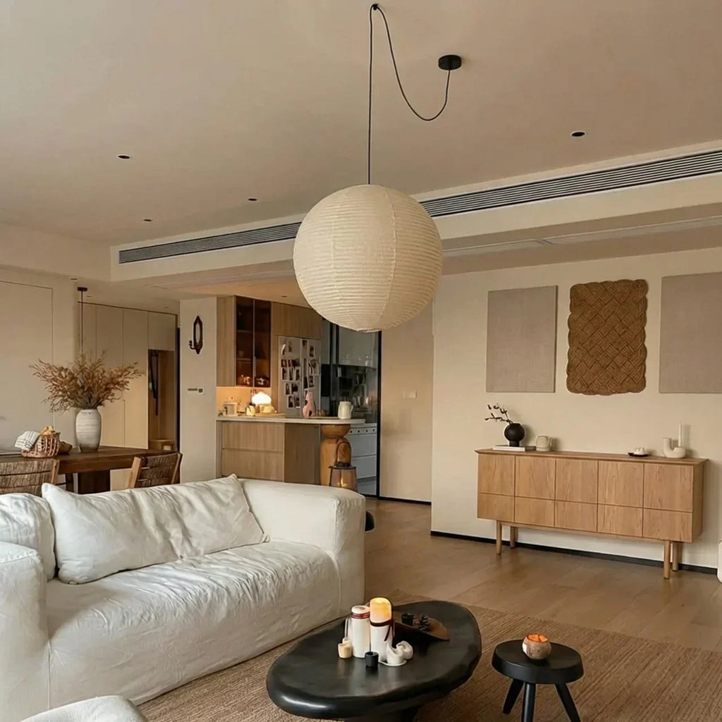 Mulberry Silk Swag Pendant Light — Plug In Ceiling Light, Long Hanging Cord