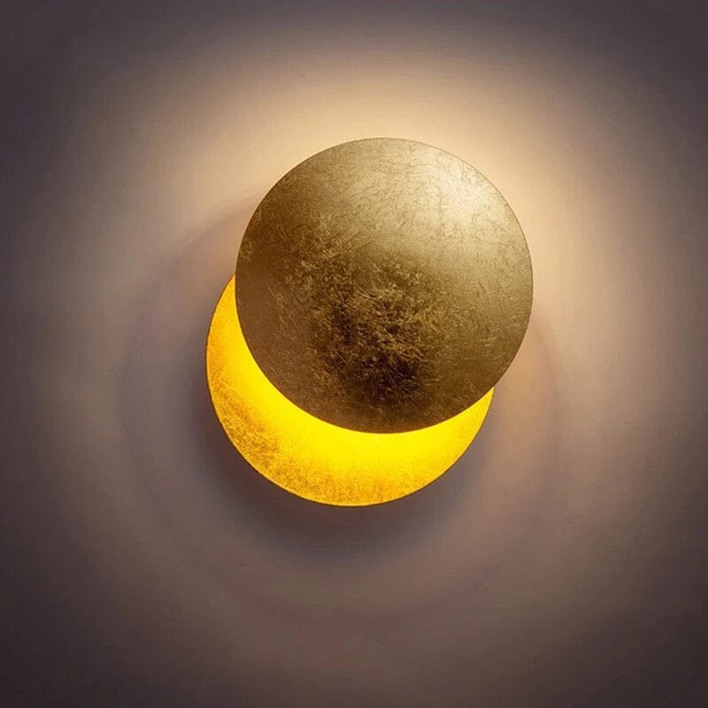 Nocturne Moon Wall Lamp — 30-Degree Tilt, Rotatable Shade, Adjustable LED Light