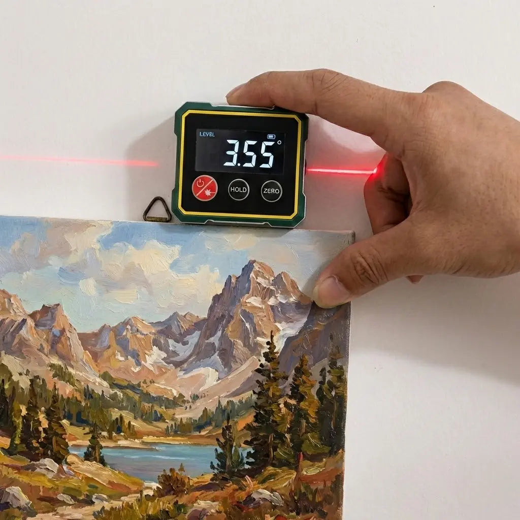 Digitaalinen laserlinjain kaltevuusmittarilla — tarkka vaaitus