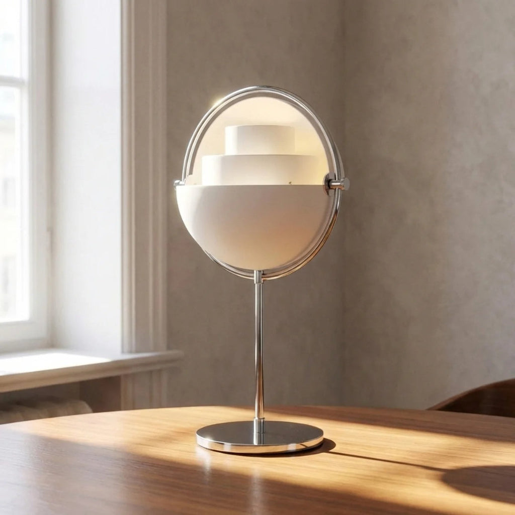 Portable Cordless Desk Lamp — Rechargeable LED, Adjustable Directional Lighting