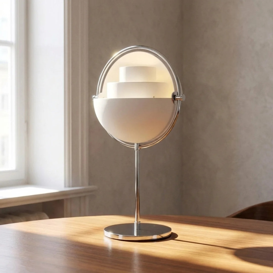 Portable Cordless Desk Lamp — Rechargeable LED, Adjustable Directional Lighting