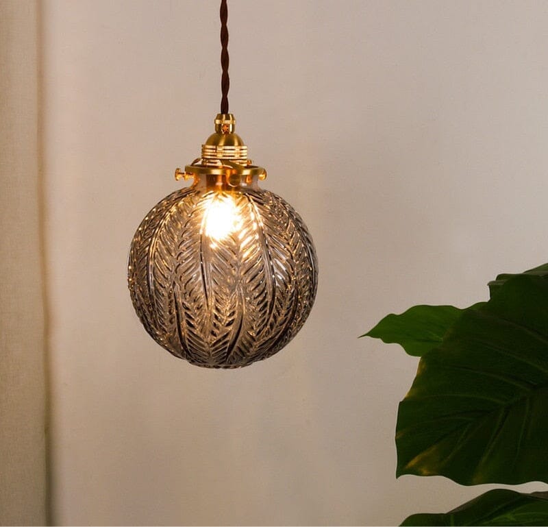 Astra Glass Pendant Light — Asian-Inspired Minimalist Silhouette