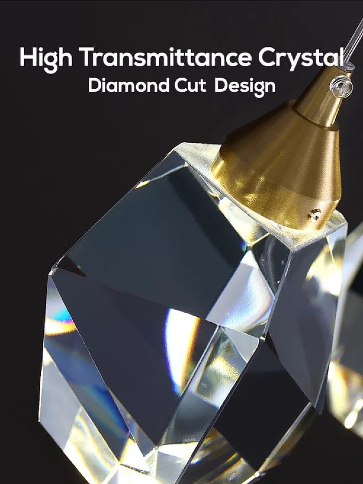 Eloria Crystal Pendant Light — Italian Crystals, European Artisan Craft
