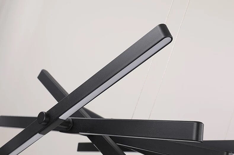 Quillbone Remote Controlled Chandelier — Independent Adjustable Bulbs