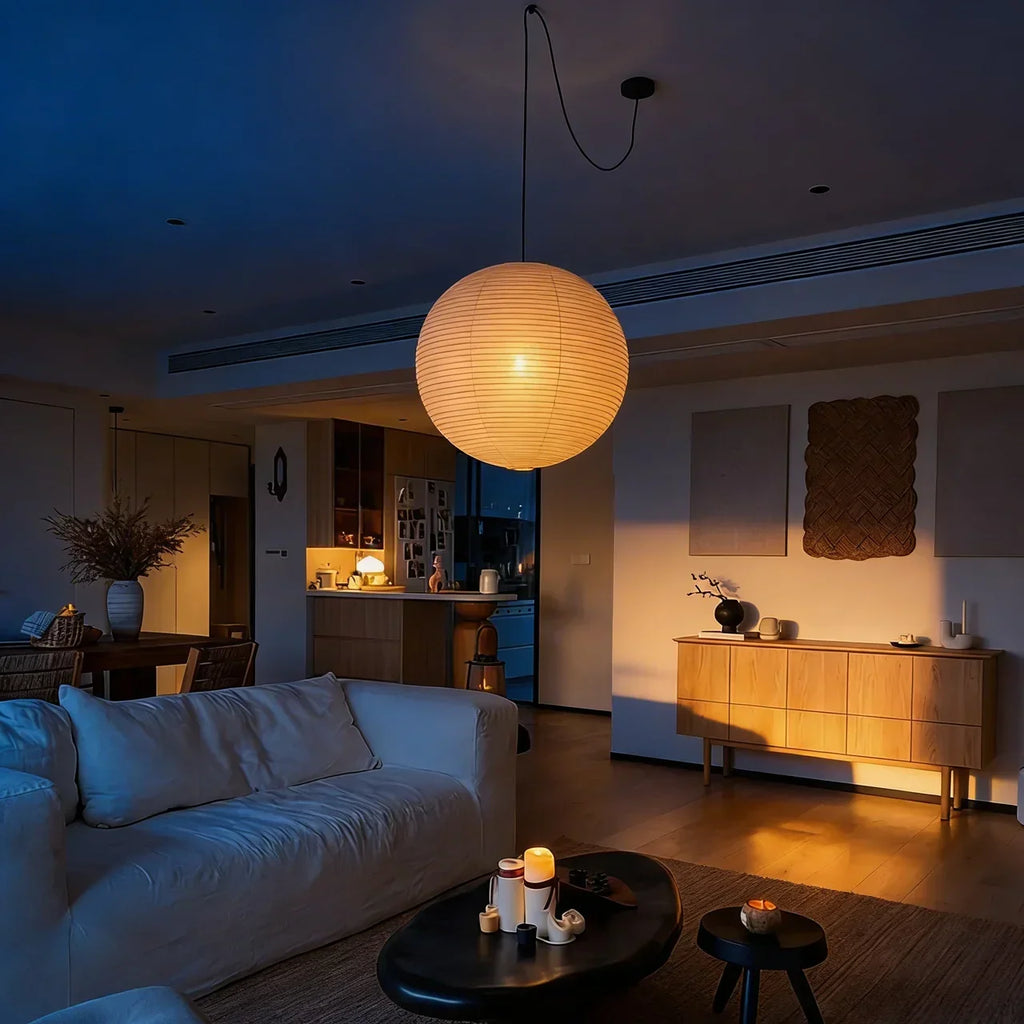 Mulberry Silk Swag Pendant Light — Plug In Ceiling Light, Long Hanging Cord