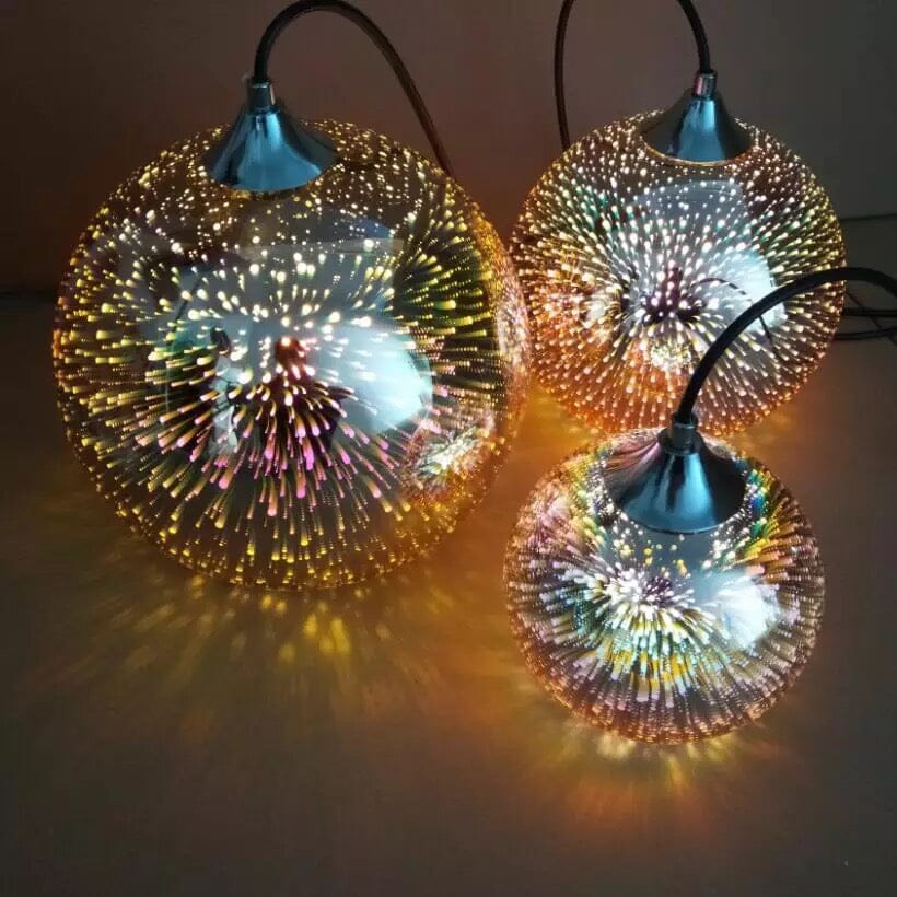 Astris Glass Pendant Light — Eco Friendly Edition, Starry Glow