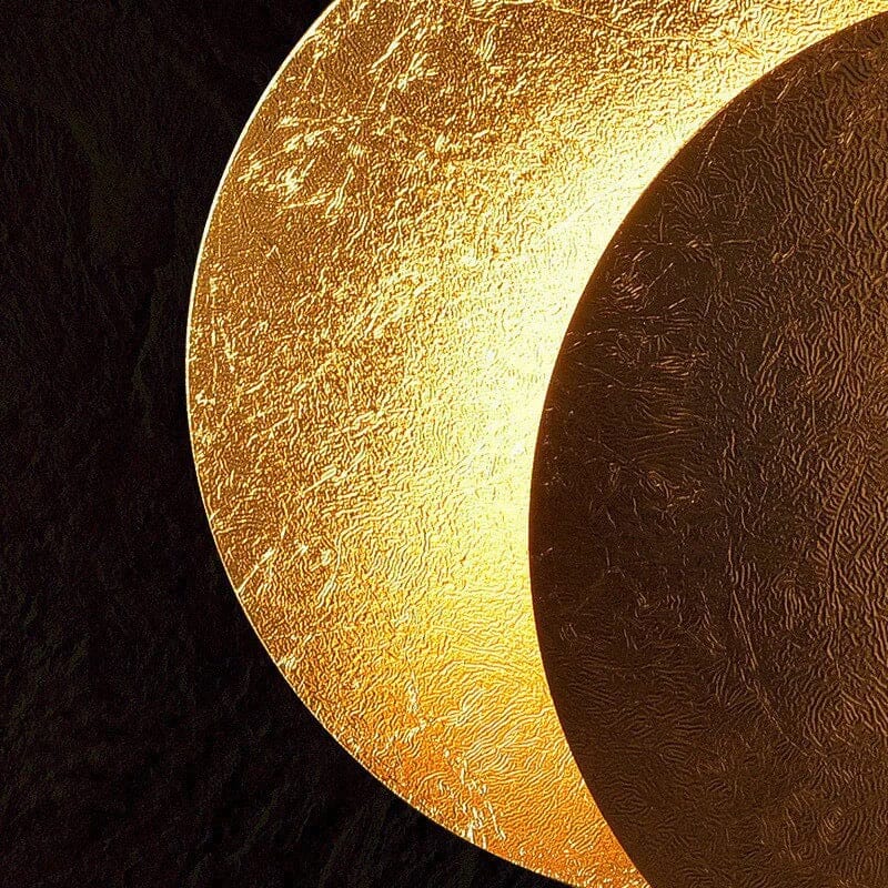 Nocturne Moon Wall Lamp — 30-Degree Tilt, Rotatable Shade, Adjustable LED Light