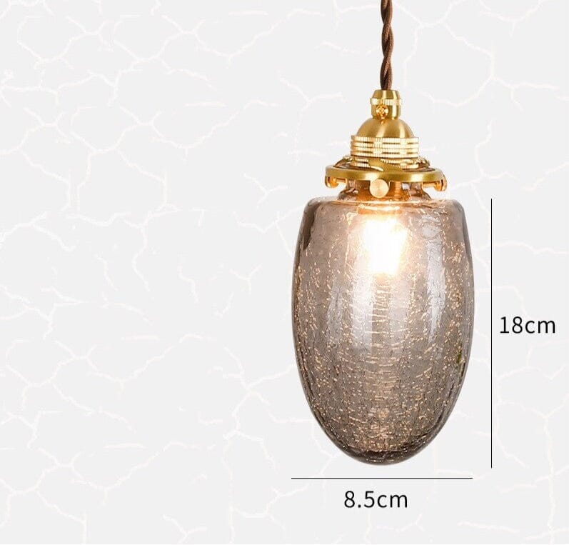 Astra Glass Pendant Light — Asian-Inspired Minimalist Silhouette