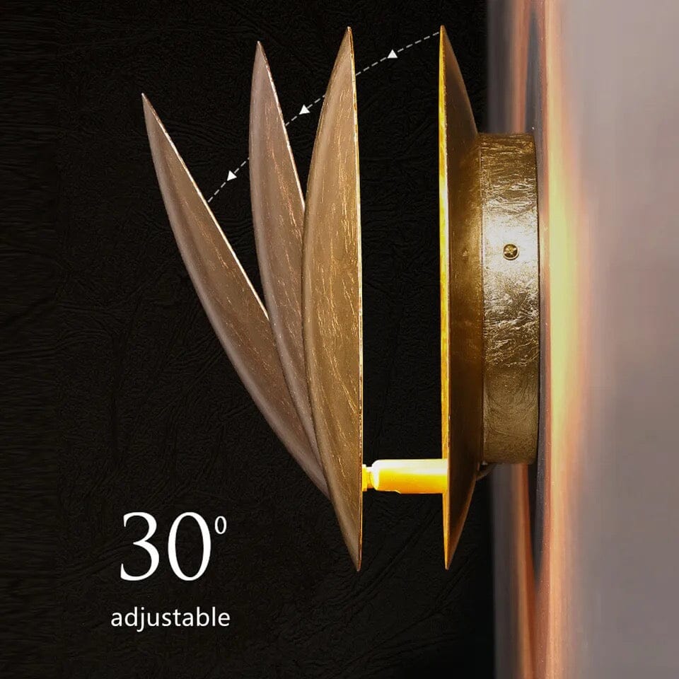 Nocturne Moon Wall Lamp — 30-Degree Tilt, Rotatable Shade, Adjustable LED Light