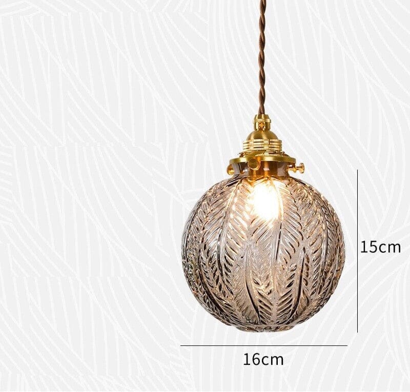 Astra Glass Pendant Light — Asian-Inspired Minimalist Silhouette