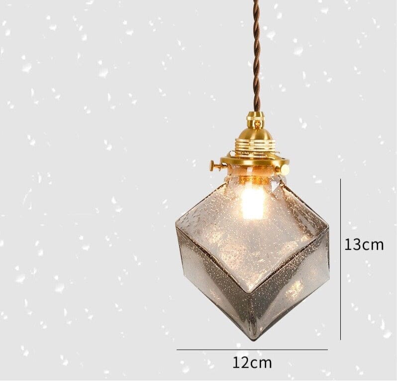 Astra Glass Pendant Light — Asian-Inspired Minimalist Silhouette