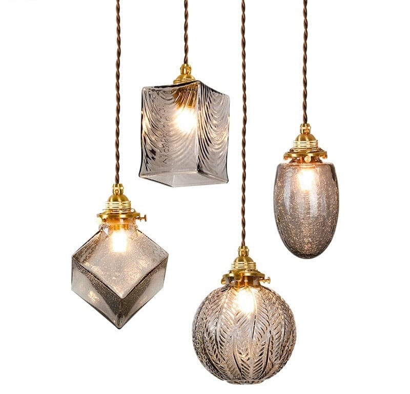 Astra Glass Pendant Light — Asian-Inspired Minimalist Silhouette