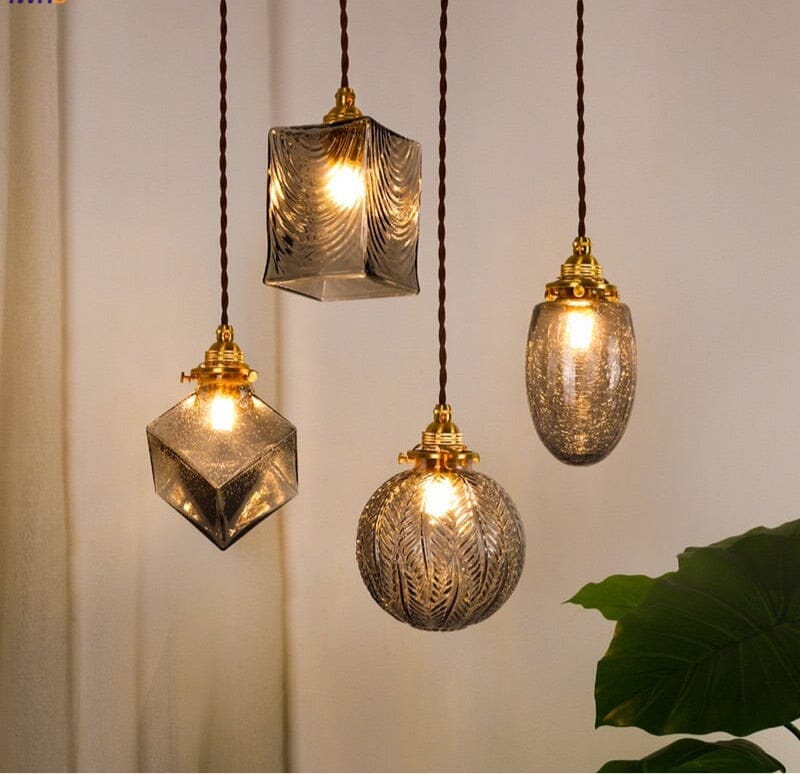 Astra Glass Pendant Light — Asian-Inspired Minimalist Silhouette