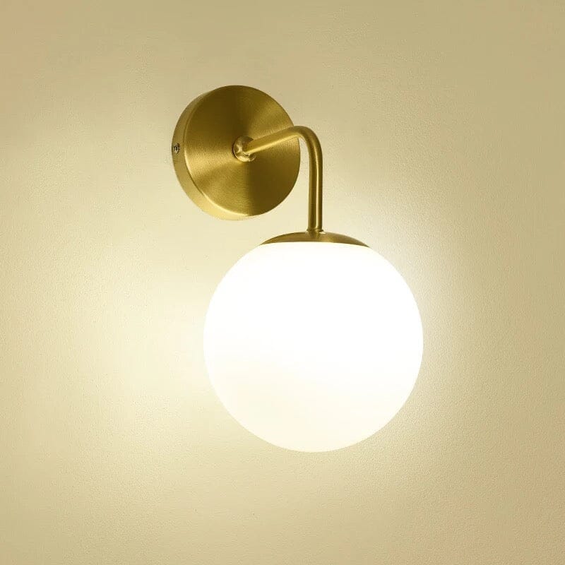 Virelle Wall Lamp — Iron Frame Construction, Warm Glow Lighting, Elegant Finish