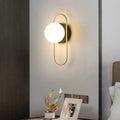 AstraLume Nordic Wall Lamp — Compact 7.0"x9.4" Design, Warm White LED, 5-10㎡ Coverage