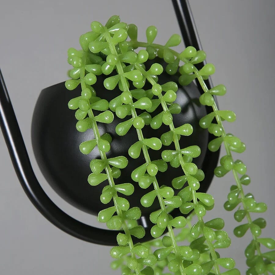 VerdiGlow Wall Planter Lamp — Built-In Planter Shelf, Warm LED Glow