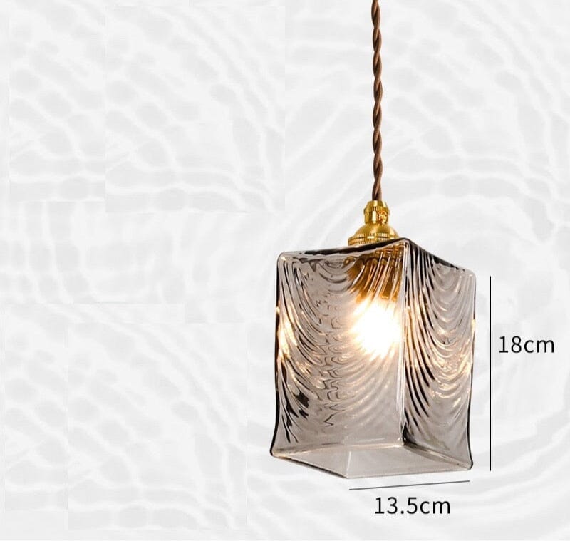 Astra Glass Pendant Light — Asian-Inspired Minimalist Silhouette