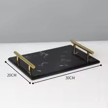DECORVA marmeren displaytray voor de kaptafel