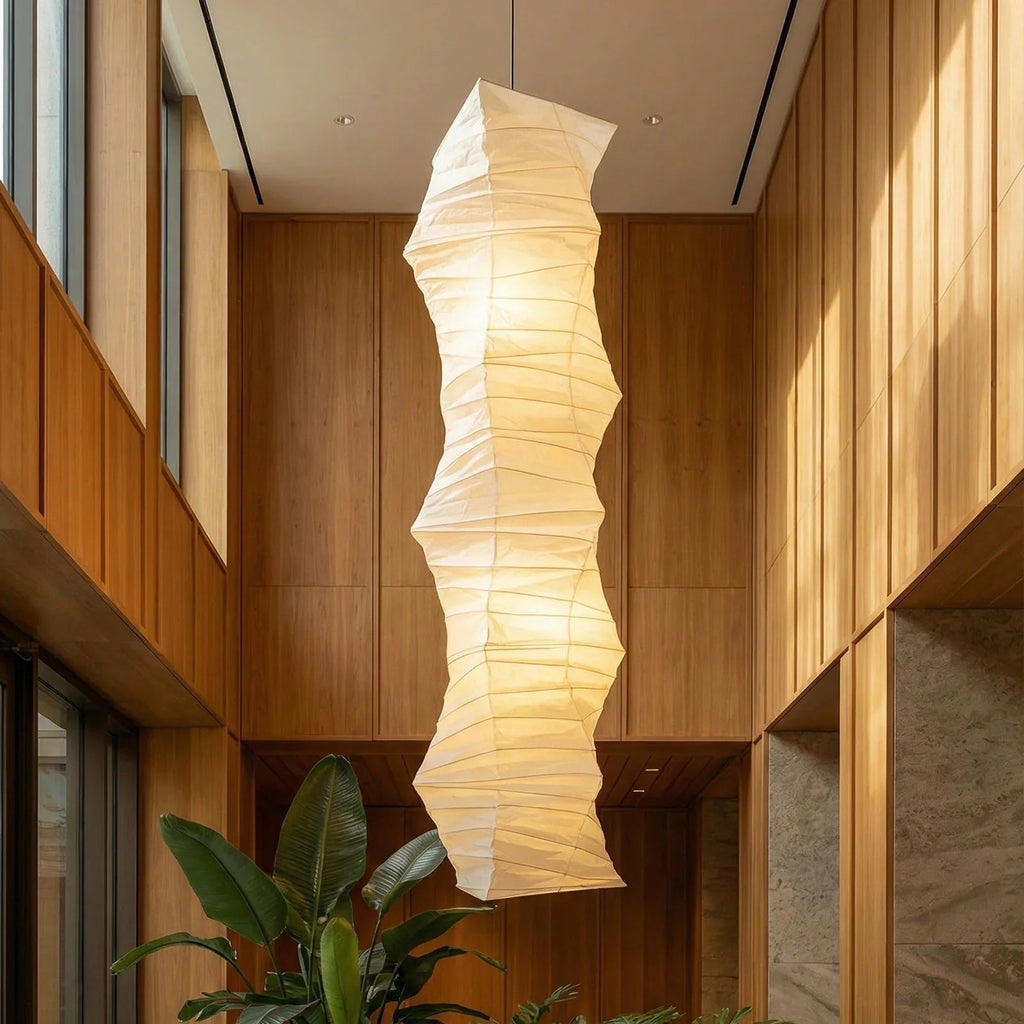 Akari Irregularly Twisted 33N Pendant Light | wildoxy