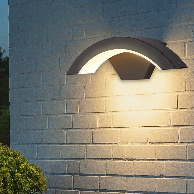 Modern Outdoor Wall Light | IP65 Waterproof LED Fixture | Wildoxy