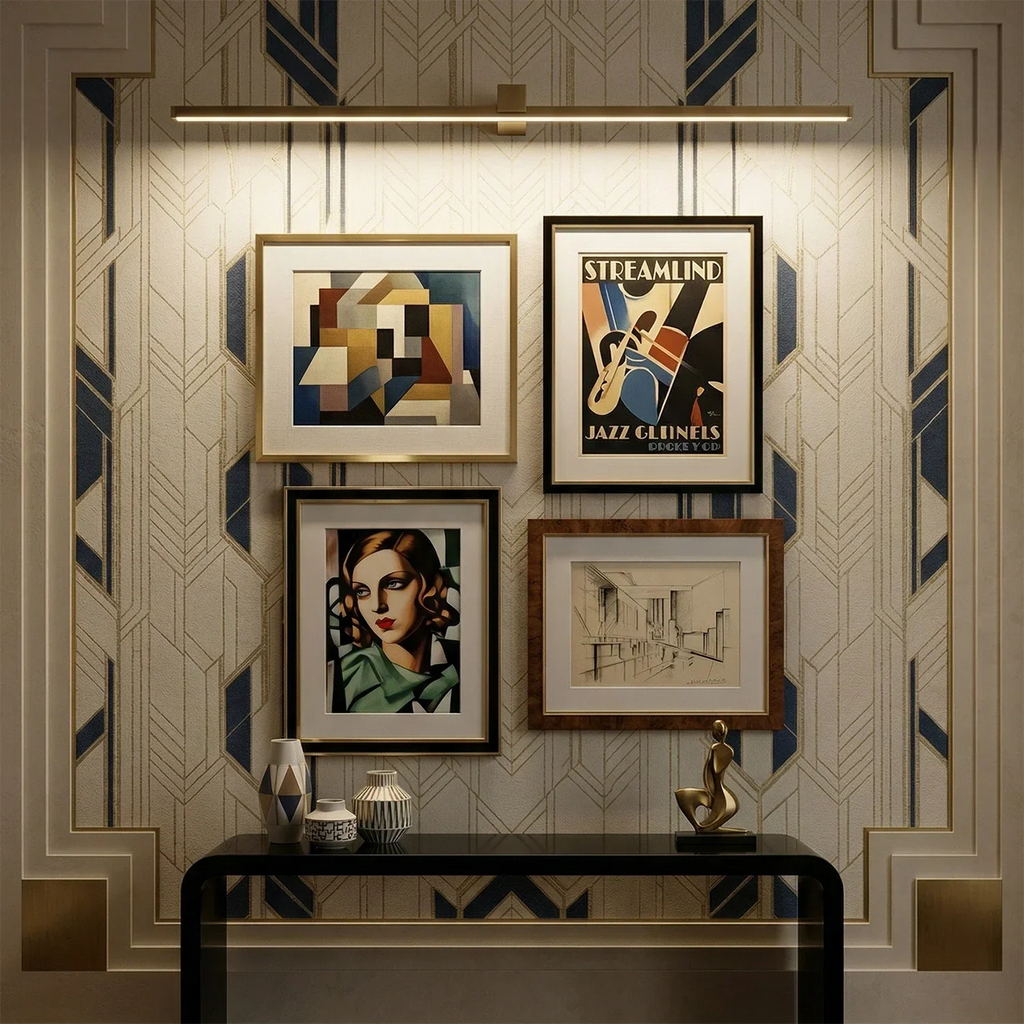 Kivana Brass Linear LED Wall Sconce | wildoxy