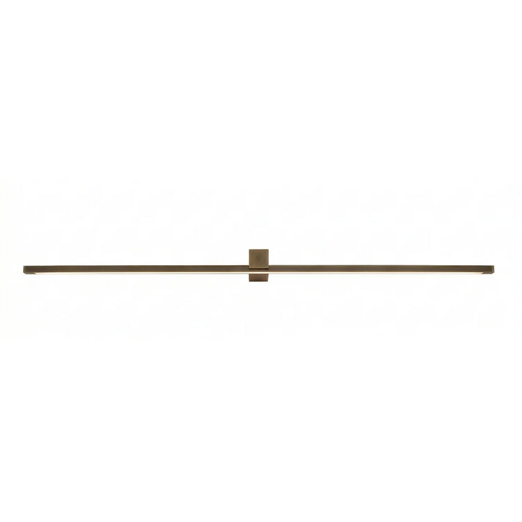 Kivana Brass Linear LED Wall Sconce | wildoxy