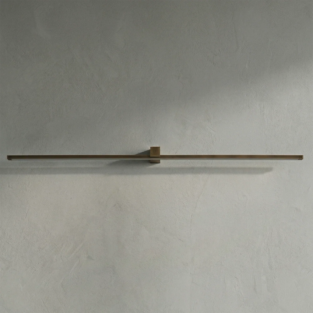 Kivana Brass Linear LED Wall Sconce | wildoxy