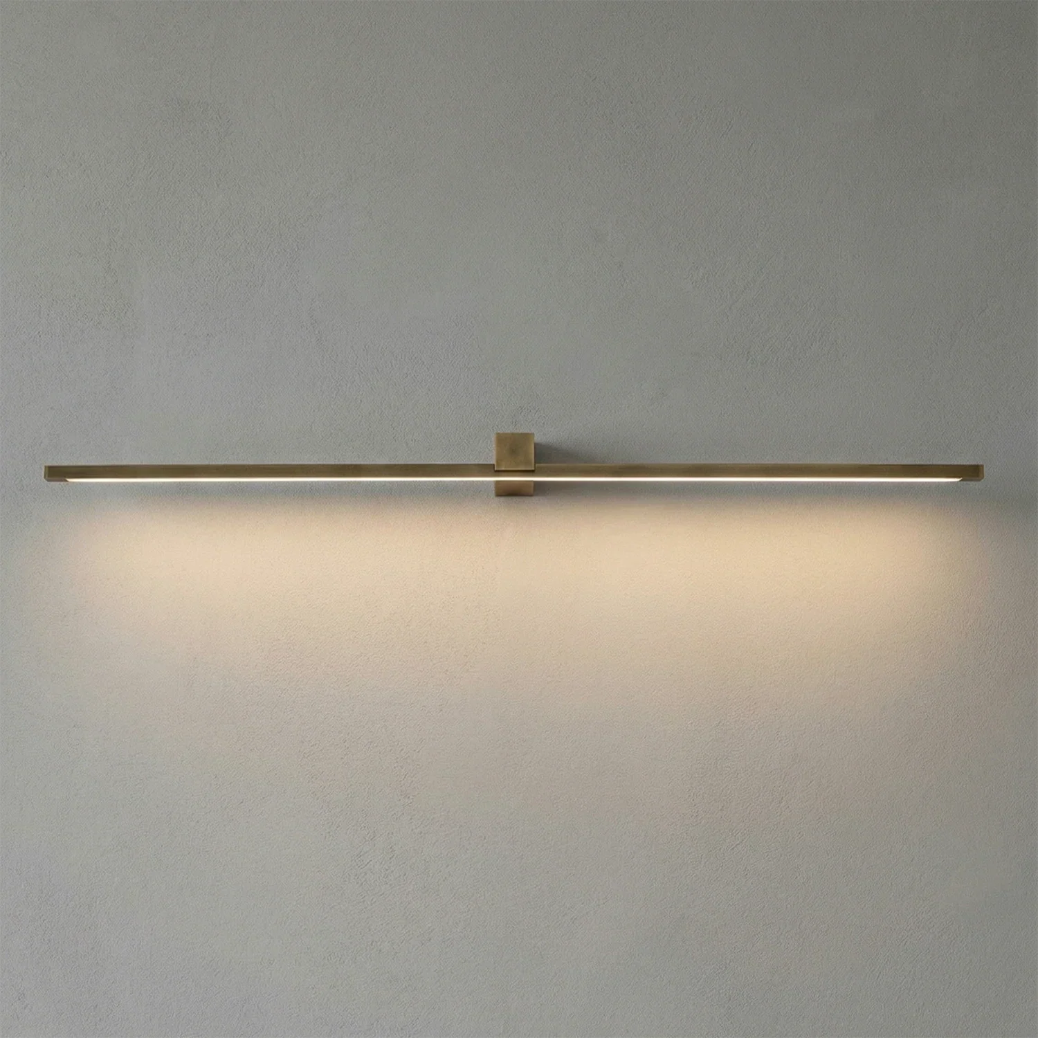 Kivana Brass Linear LED Wall Sconce | wildoxy