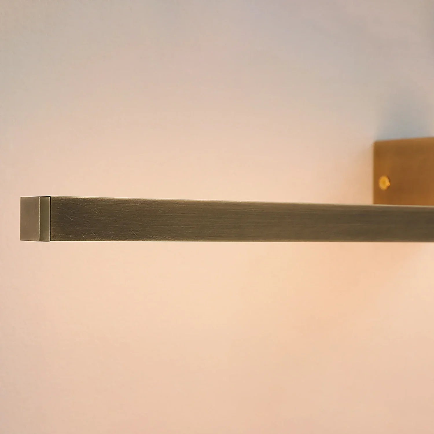 Kivana Brass Linear LED Wall Sconce | wildoxy