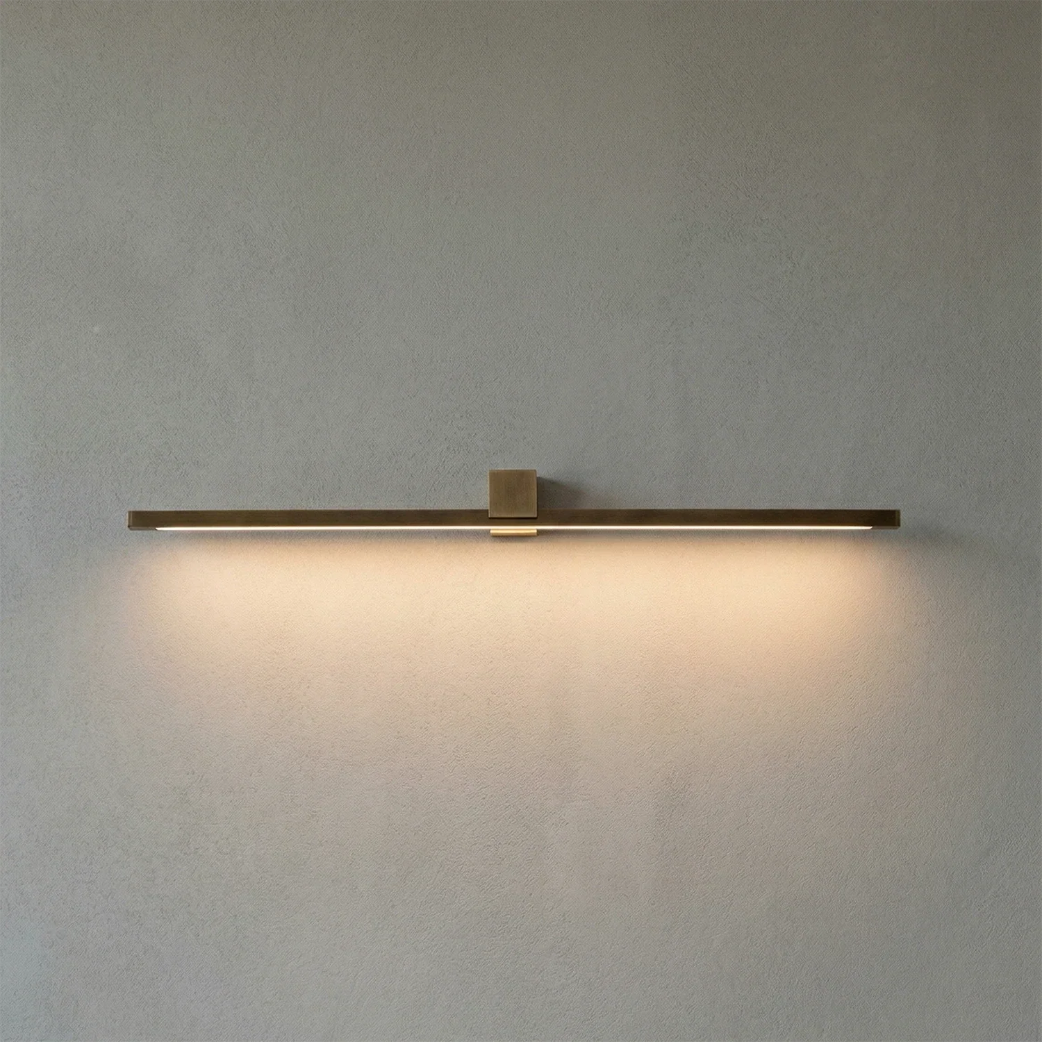 Kivana Brass Linear LED Wall Sconce | wildoxy