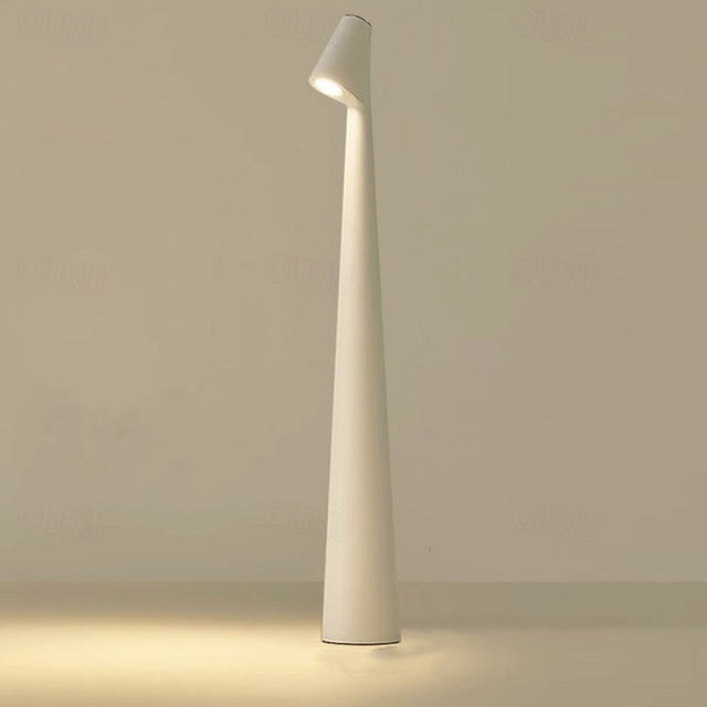 Nordic Wireless LED Table Lamp — Cord-Free Directed Beam
