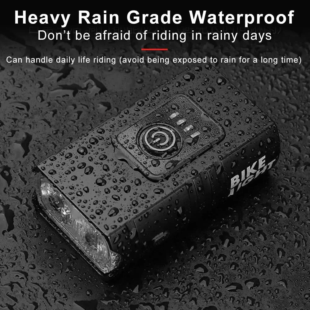 1500 Lumen USB Rechargeable Bike Light