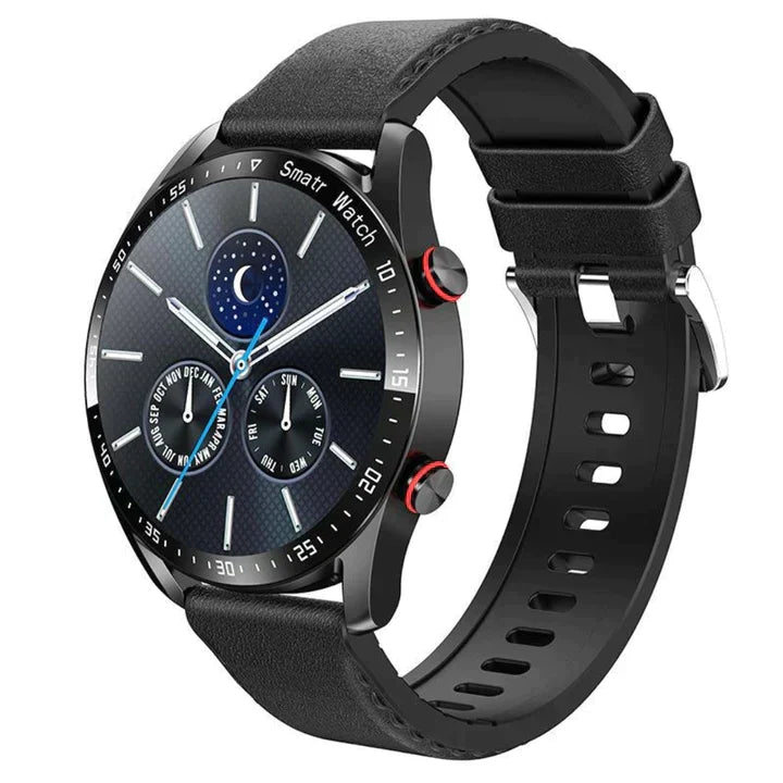 Luxus-Smartwatch — Bluetooth-Lautsprecher & Fitness-Tracking