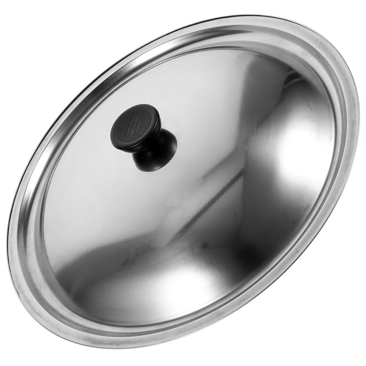 CookShield Stainless Steel Universal Lid — Compatible Fit for Pans and Woks
