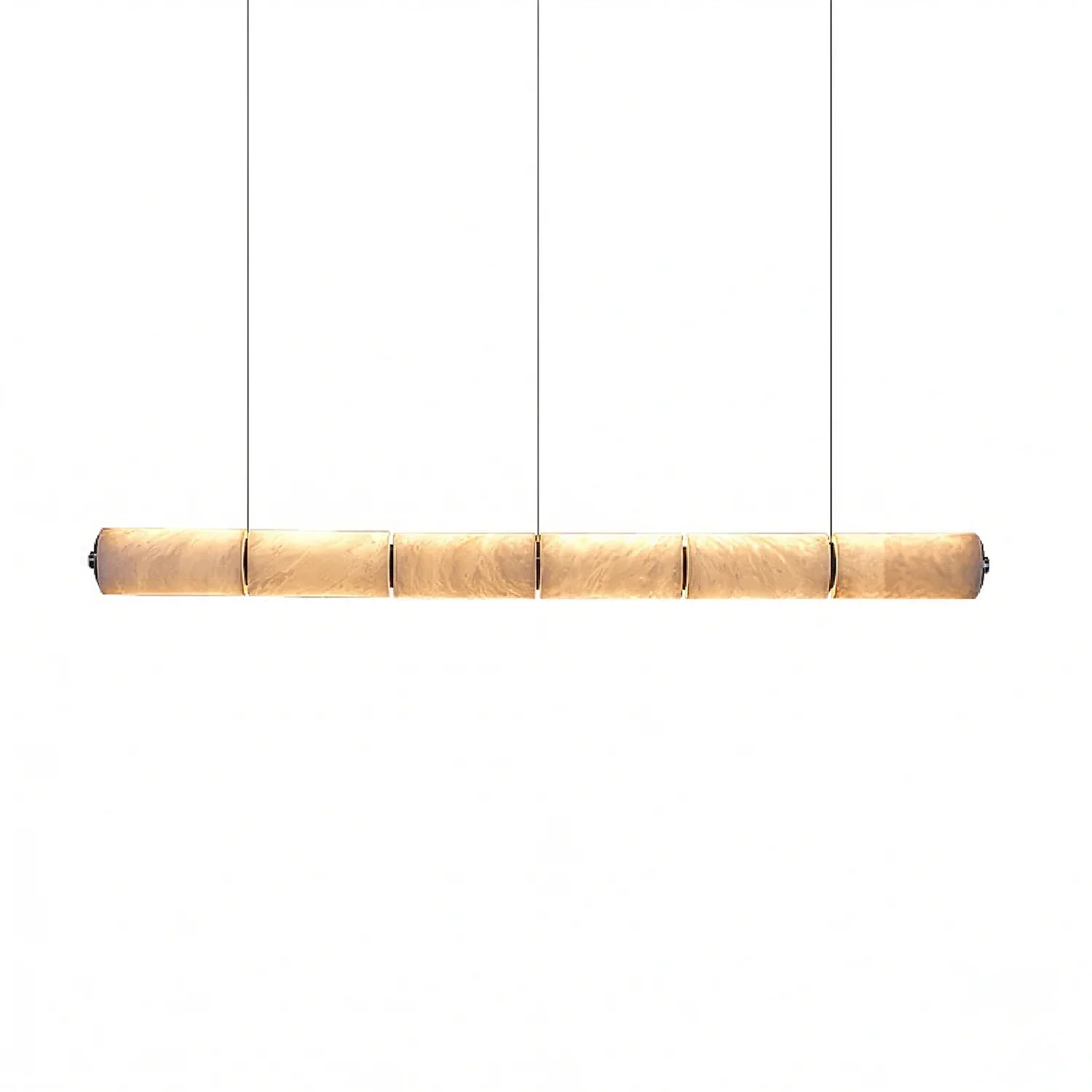 Linear Alabaster LED Chandelier | wildoxy