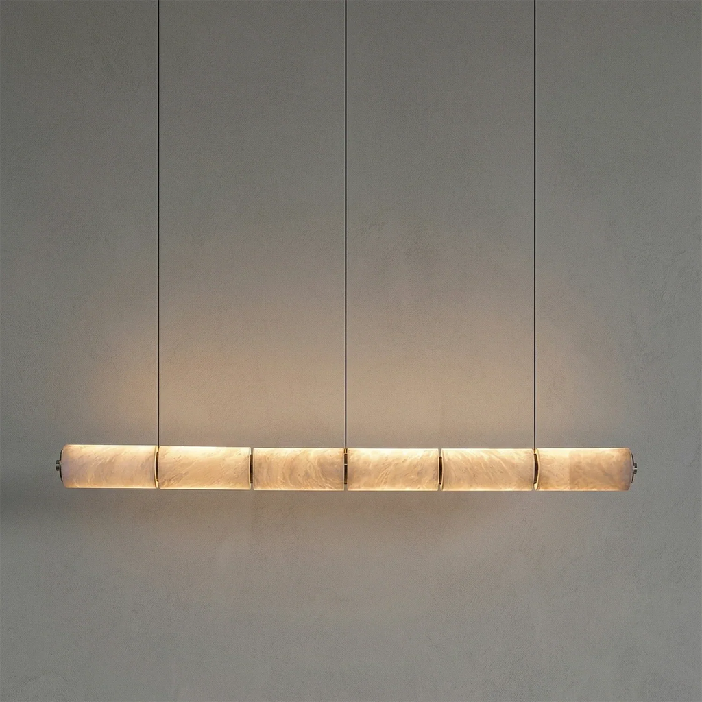 Linear Alabaster LED Chandelier | wildoxy