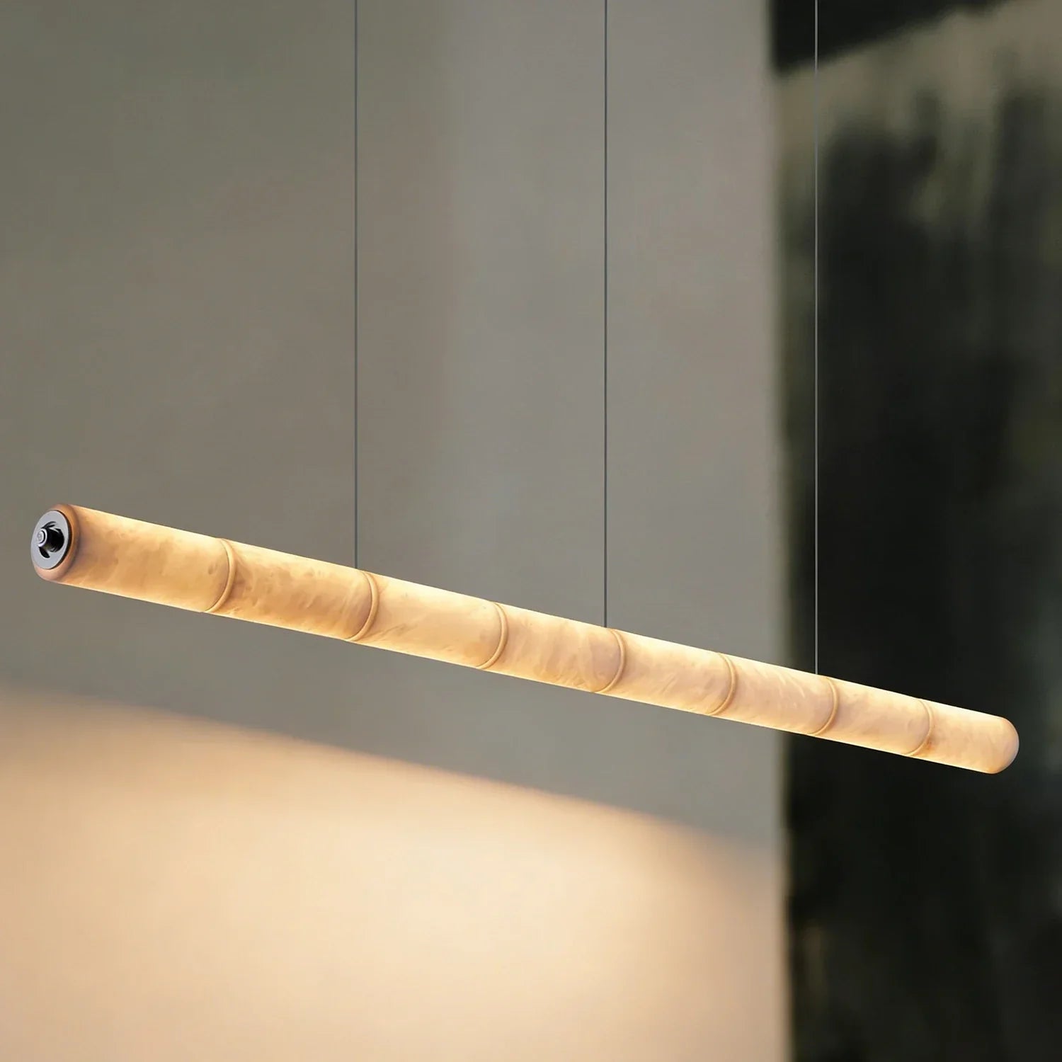 Linear Alabaster LED Chandelier | wildoxy