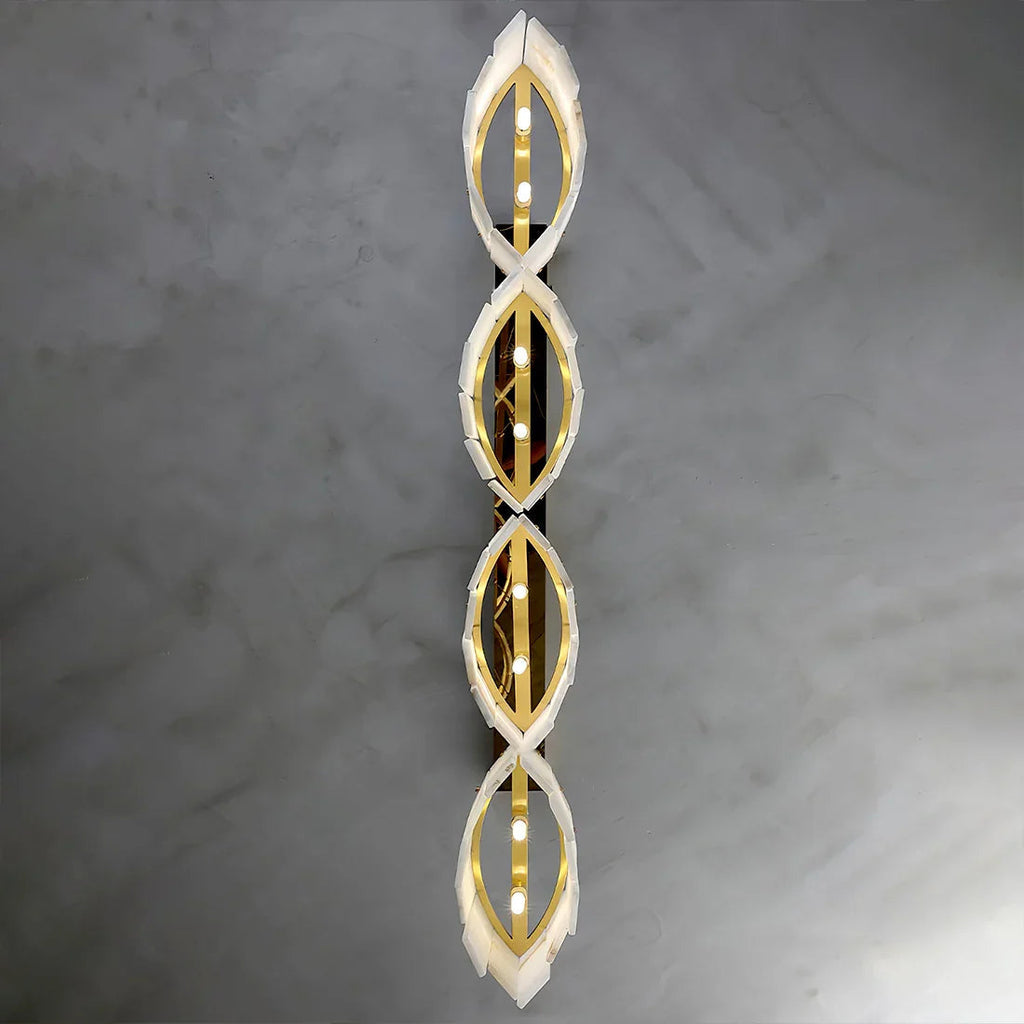 Linear Alabaster Panel Pendant Lamp | wildoxy