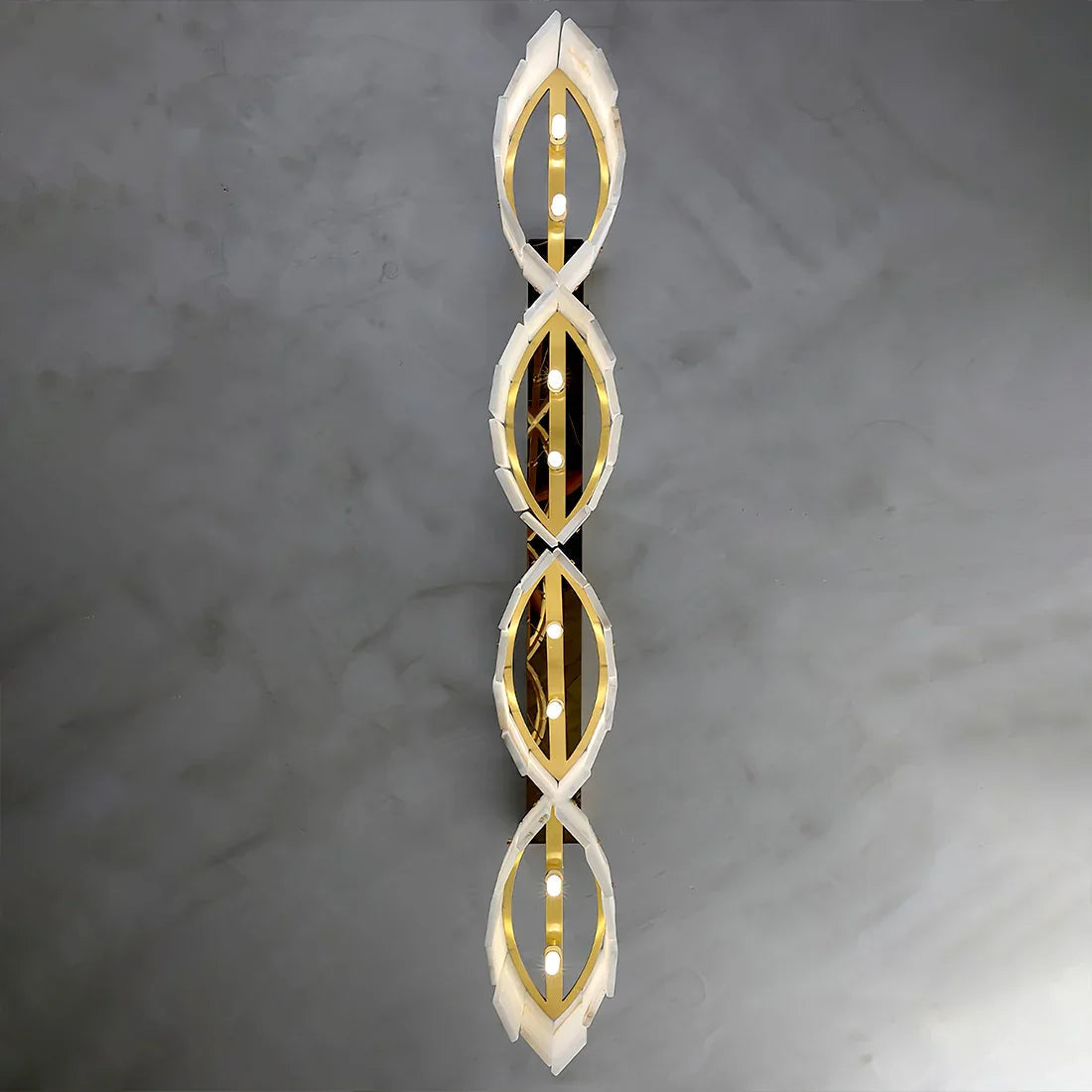 Linear Alabaster Panel Pendant Lamp | wildoxy