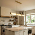 Linear Tubular Alabaster Pendant Light | wildoxy