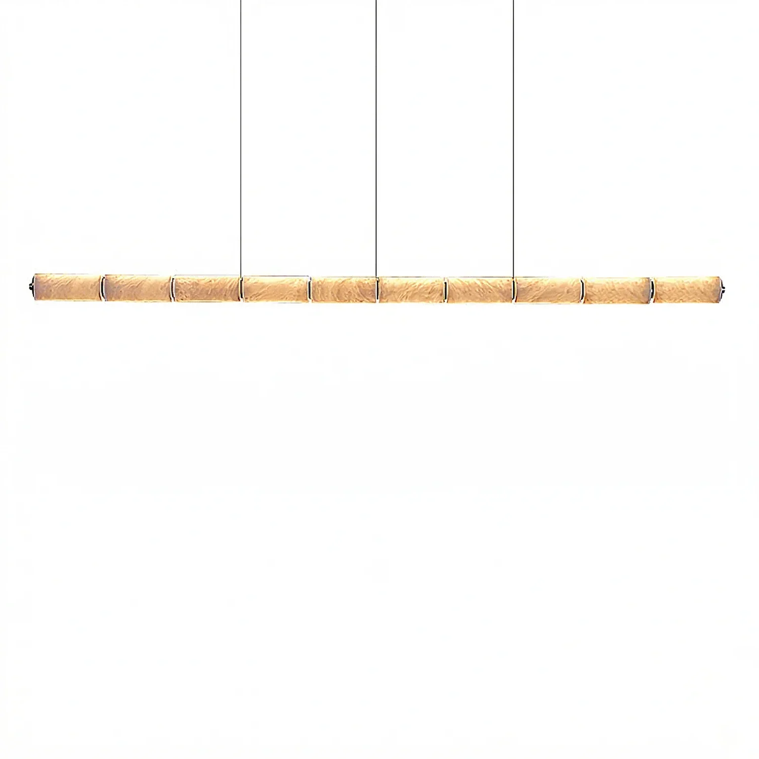 Linear Alabaster LED Chandelier | wildoxy