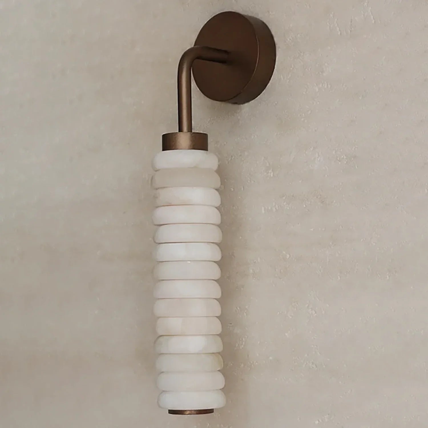 Spiral Alabaster Wall Lamp | wildoxy